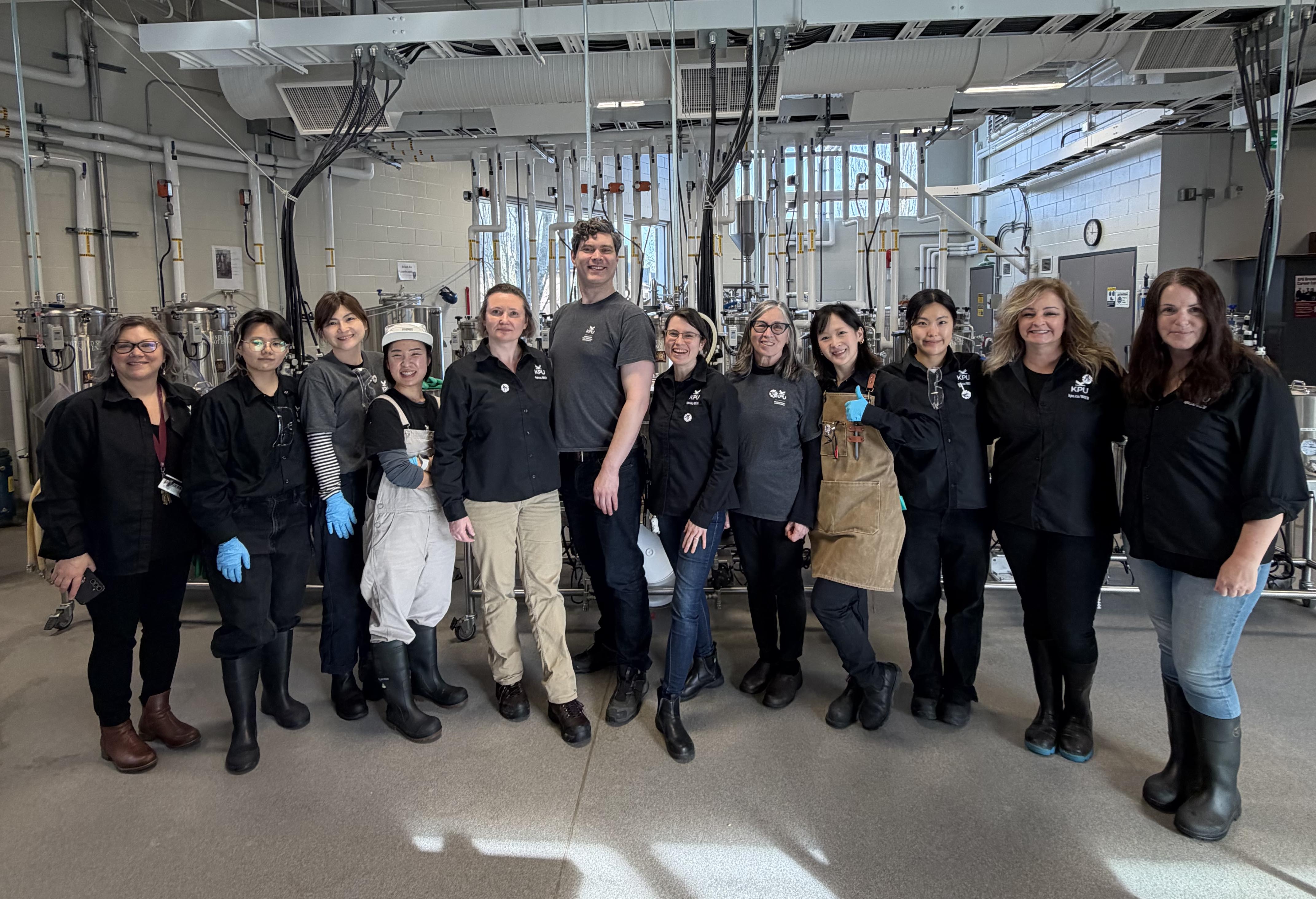 KPU Brew Pink Boots 2026 group photo