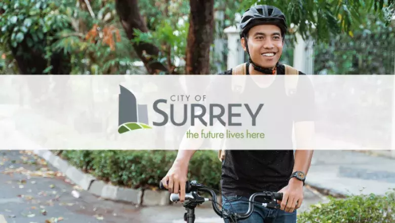 surrey cycling route