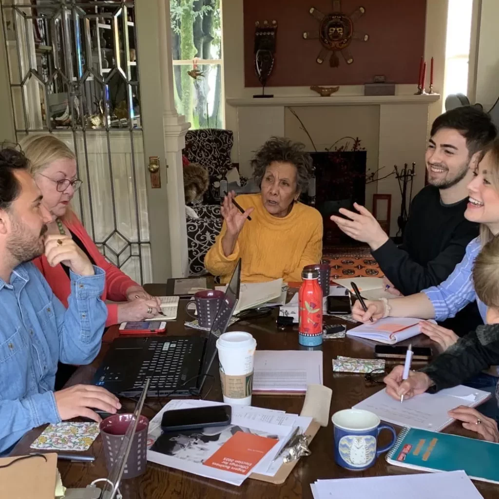 Chiara Camedda and Hedy Fry