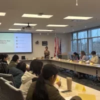 Whitney Hussain workshop at KPU 